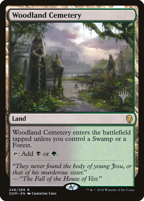 Woodland Cemetery - Dominaria Promos