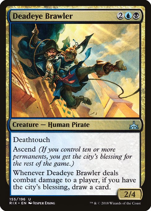 Deadeye Brawler - Rivals of Ixalan
