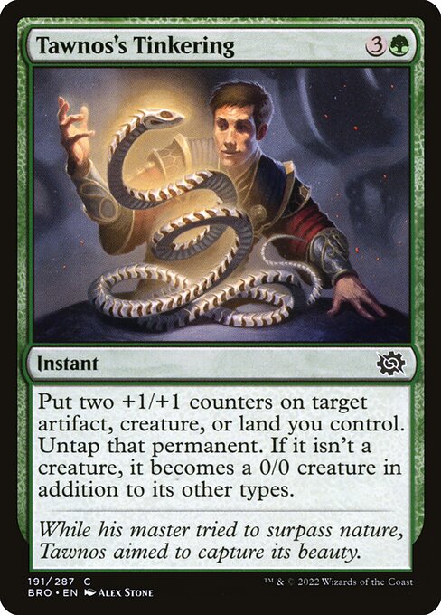 Tawnos's Tinkering - The Brothers' War