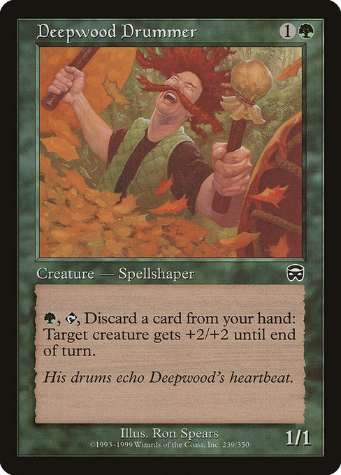 Deepwood Drummer - Mercadian Masques