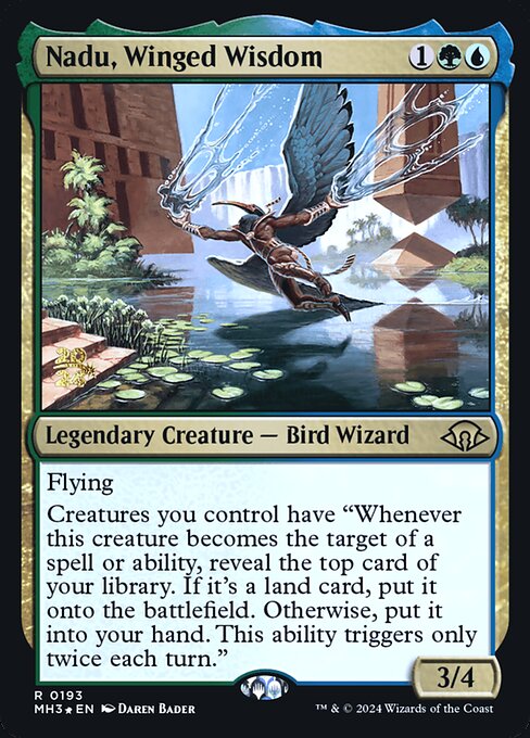 Nadu, Winged Wisdom - Modern Horizons 3 Promos - Promo Foil