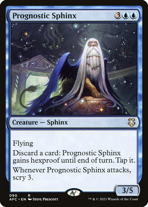 Prognostic Sphinx - Forgotten Realms Commander