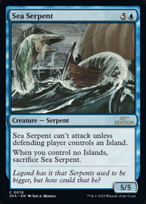 Sea Serpent - 30th Anniversary Edition