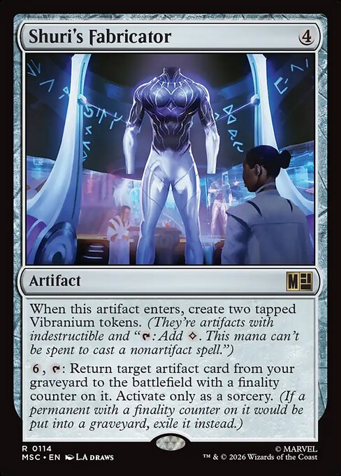 Shuri's Fabricator - Marvel Super Heroes Commander