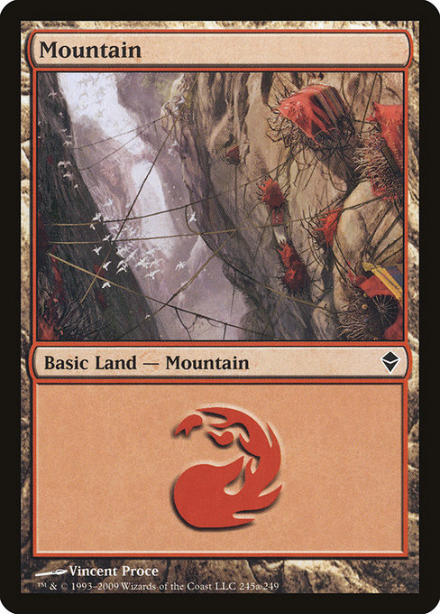 Mountain - Zendikar