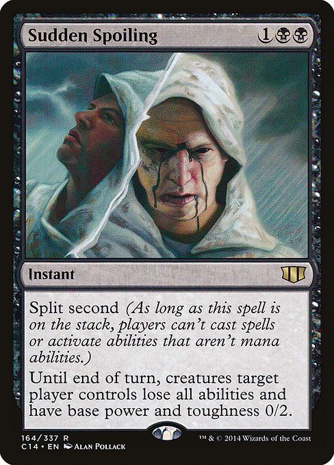 Sudden Spoiling - Commander 2014