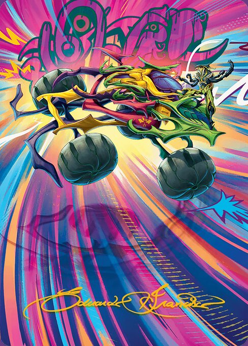 Thunderous Velocipede - Aetherdrift Art Series - Borderless