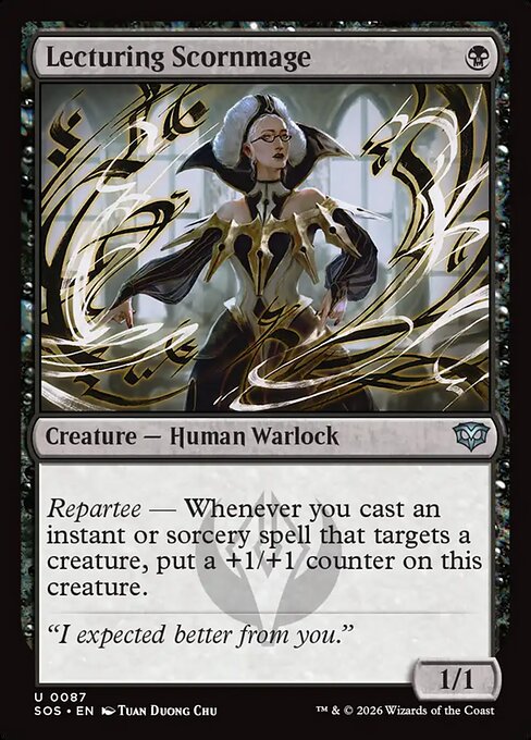 Lecturing Scornmage - Secrets of Strixhaven