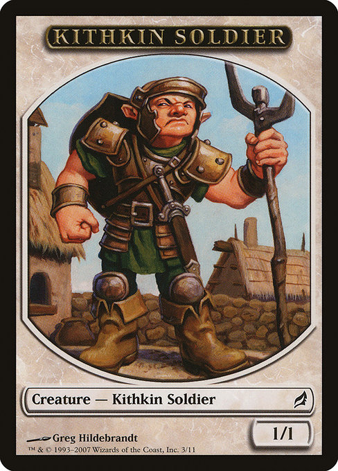 Kithkin Soldier - Lorwyn Tokens