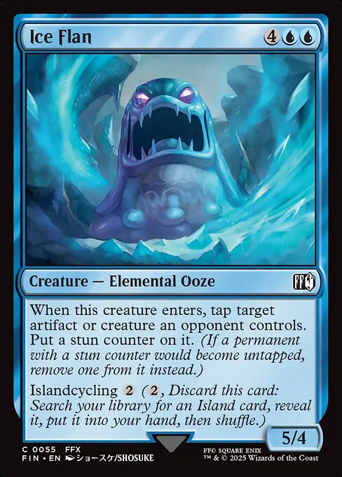 Ice Flan - Final Fantasy