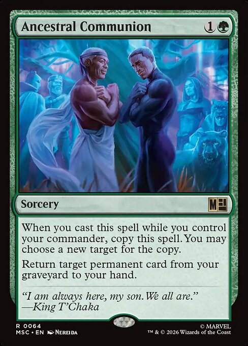 Ancestral Communion - Marvel Super Heroes Commander