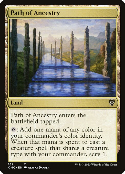 Path of Ancestry - Phyrexia: All Will Be One Commander