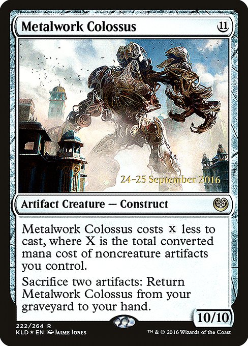 Metalwork Colossus - Kaladesh Promos - Promo Foil