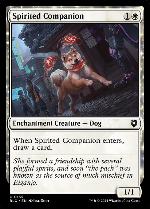 Spirited Companion - Bloomburrow Commander