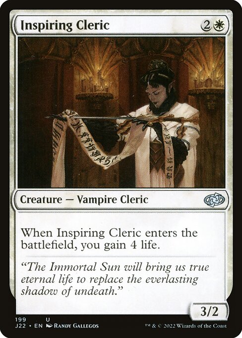Inspiring Cleric - Jumpstart 2022