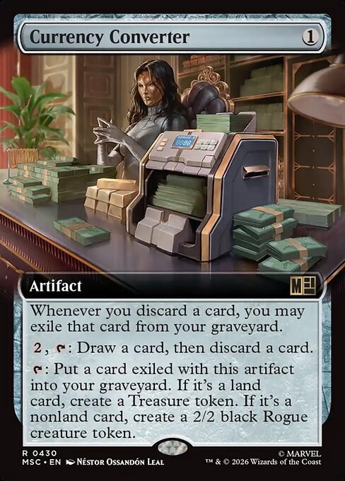 Currency Converter - Marvel Super Heroes Commander - Extended Art