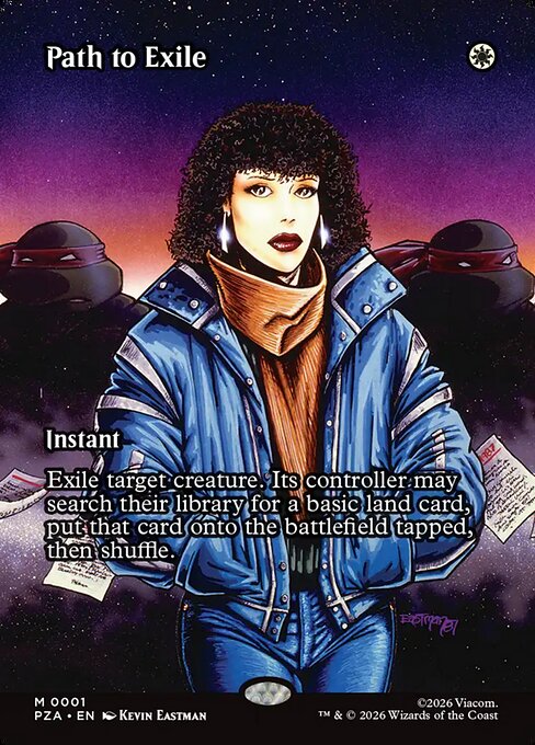 Path to Exile - Teenage Mutant Ninja Turtles Source Material - Borderless