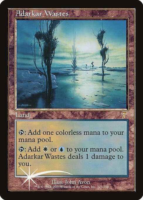 Adarkar Wastes - Seventh Edition