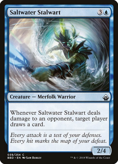 Saltwater Stalwart - Battlebond