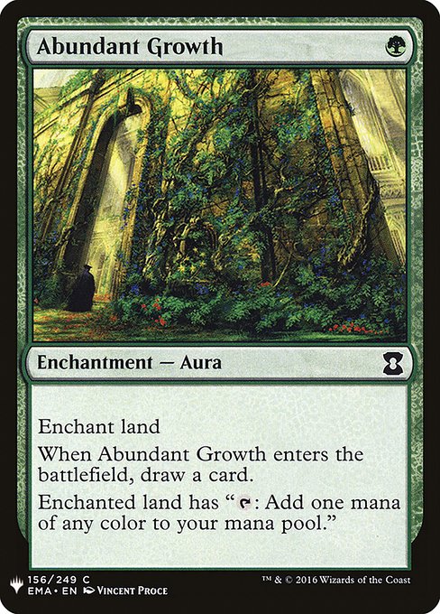 Abundant Growth - The List