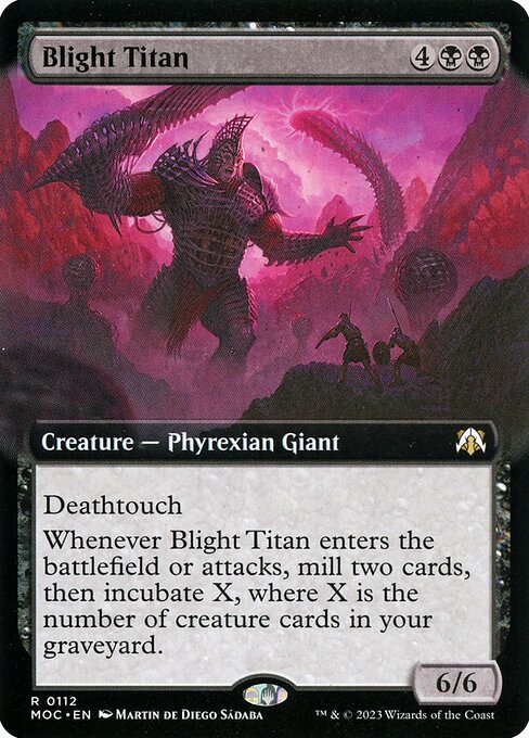 Blight Titan - March of the Machine Commander