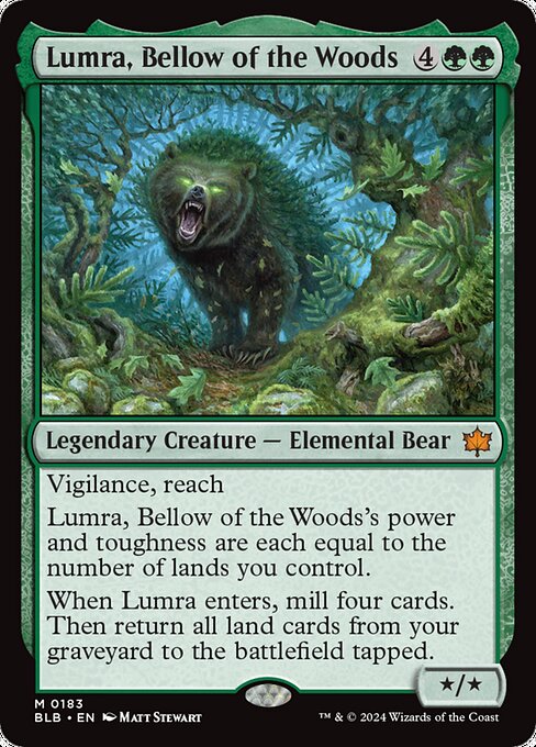 Lumra, Bellow of the Woods - Bloomburrow