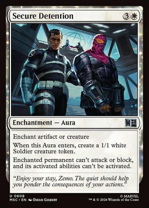 Secure Detention - Marvel Super Heroes Commander