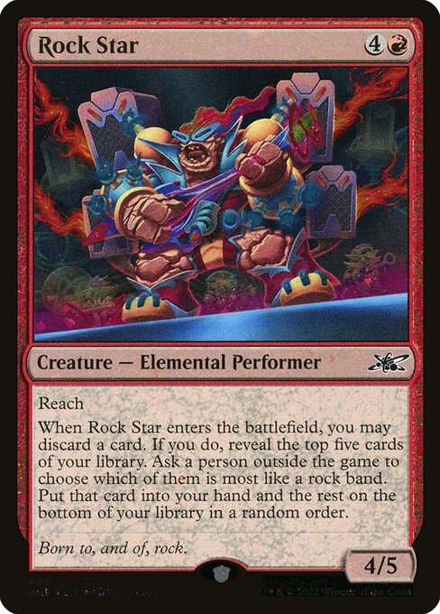 Rock Star - Unfinity - Galaxy Foil