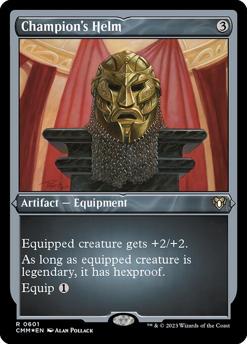 Champion's Helm - Commander Masters - Etched Foil