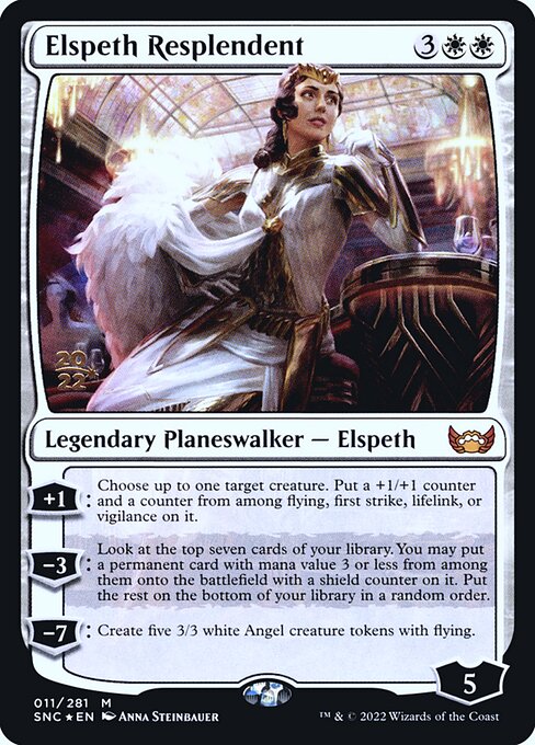 Elspeth Resplendent - Streets of New Capenna Promos - Promo Foil