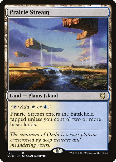 Prairie Stream - Crimson Vow Commander