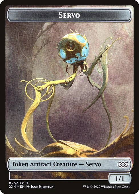 Servo - Double Masters Tokens