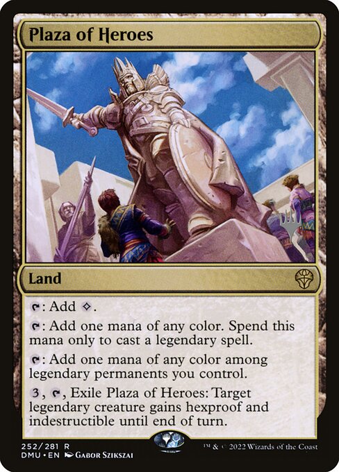 Plaza of Heroes - Dominaria United Promos