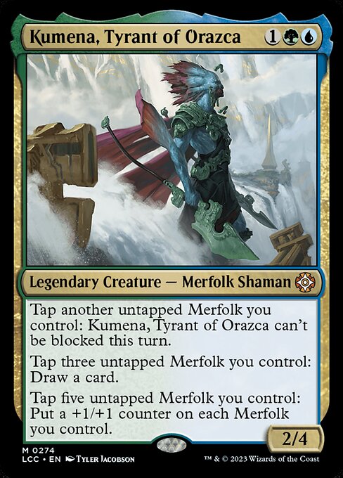 Kumena, Tyrant of Orazca - The Lost Caverns of Ixalan Commander