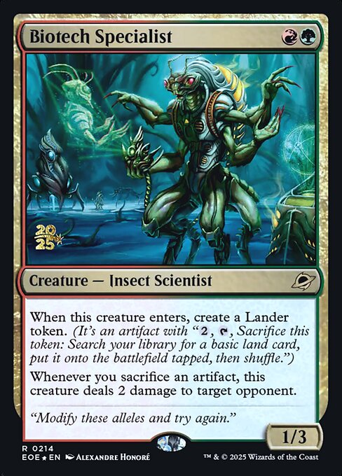 Biotech Specialist - Edge of Eternities Promos