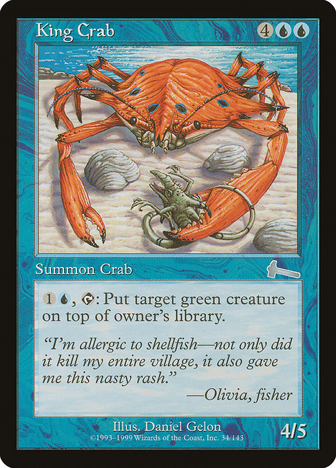 King Crab - Urza's Legacy