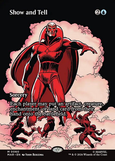 Show and Tell - Marvel Universe - Borderless