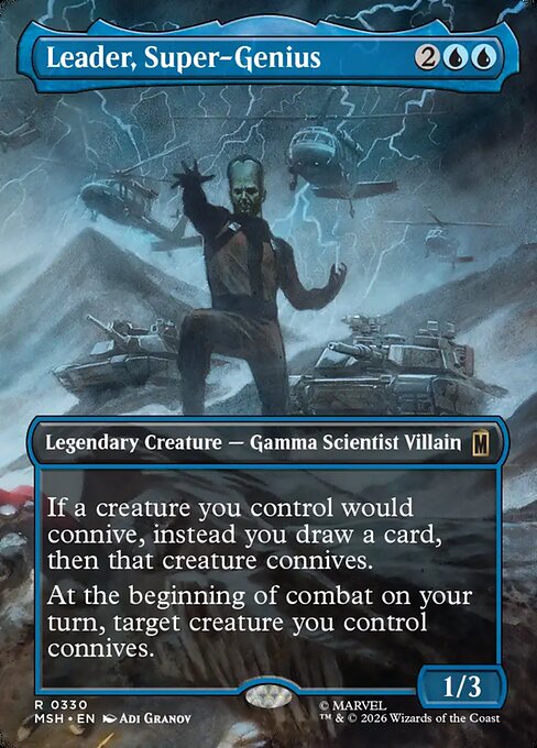 Leader, Super-Genius - Marvel Super Heroes - Borderless
