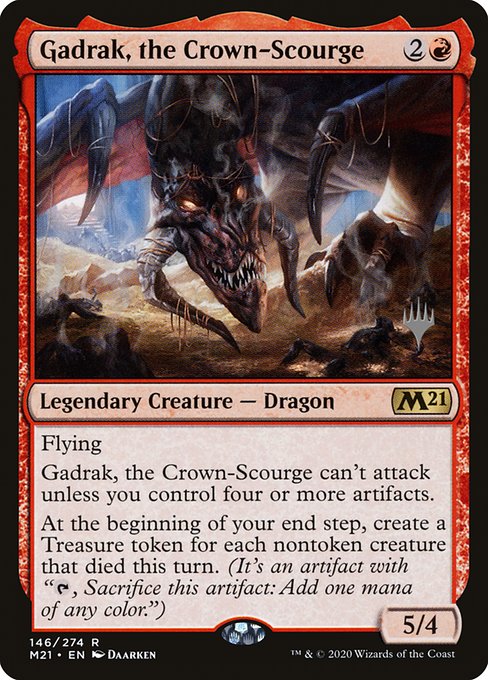 Gadrak, the Crown-Scourge - Core Set 2021 Promos