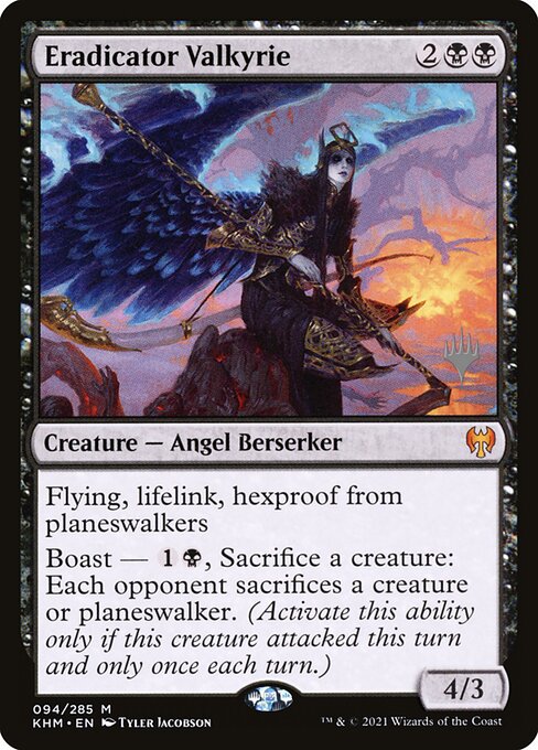 Eradicator Valkyrie - Kaldheim Promos