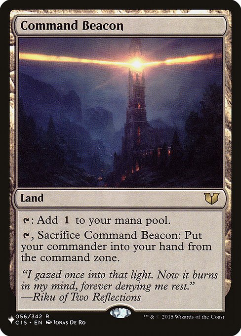 Command Beacon - The List