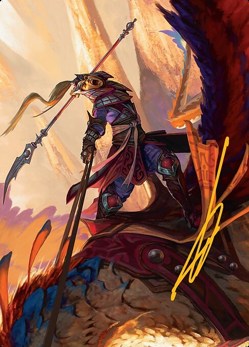 Dragonback Lancer - Tarkir: Dragonstorm Art Series - Borderless