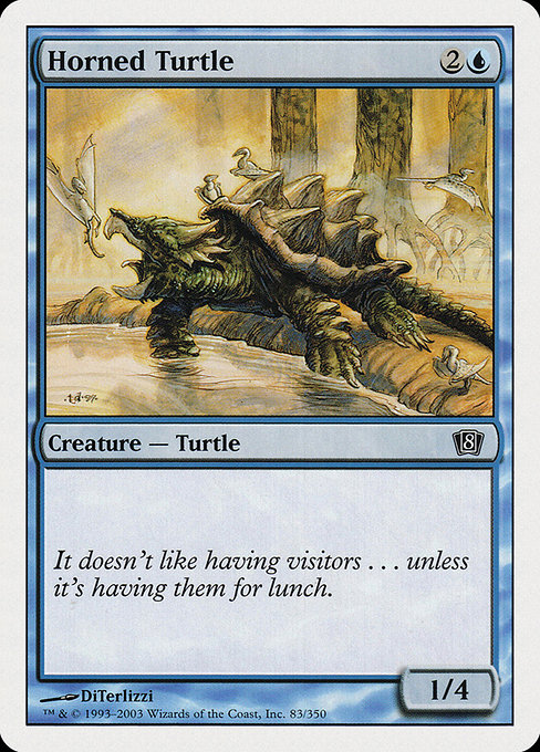 Horned Turtle - Eighth Edition