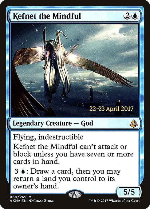 Kefnet the Mindful - Amonkhet Promos - Promo Foil