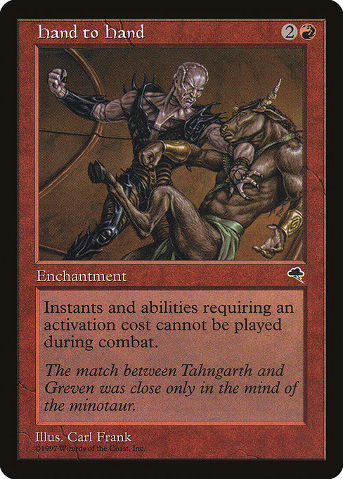 Hand to Hand - Tempest