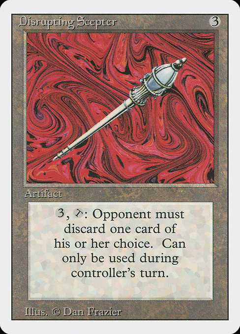 Disrupting Scepter - Revised Edition