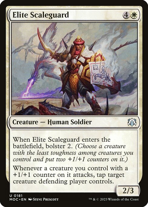 Elite Scaleguard - March of the Machine Commander