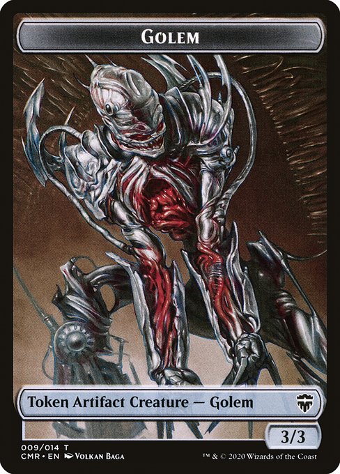 Golem - Commander Legends Tokens