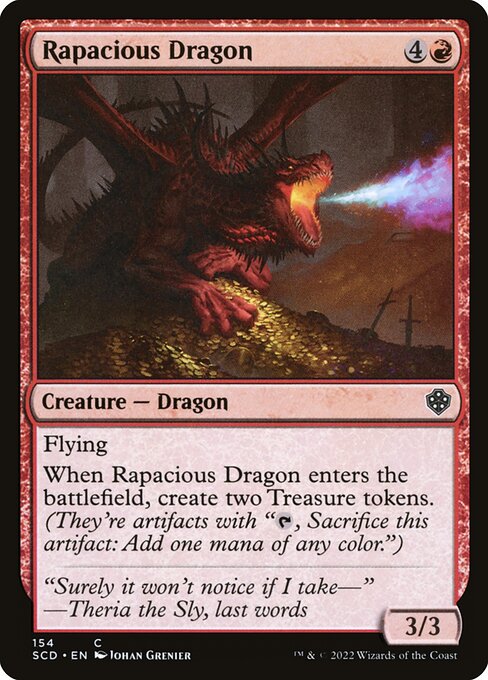 Rapacious Dragon - Starter Commander Decks