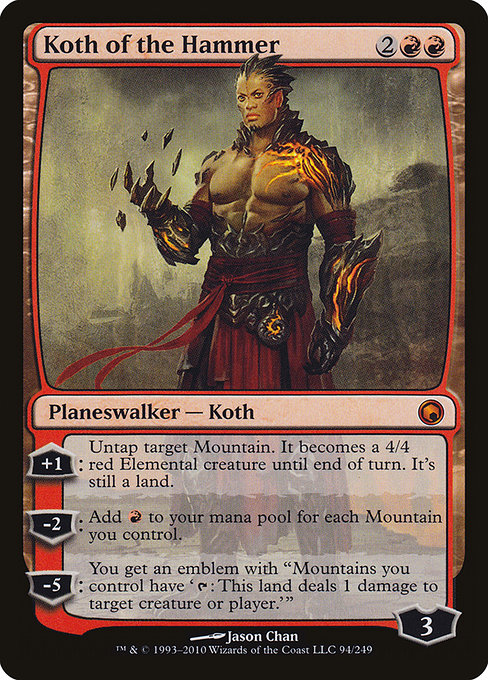 Koth of the Hammer - Scars of Mirrodin